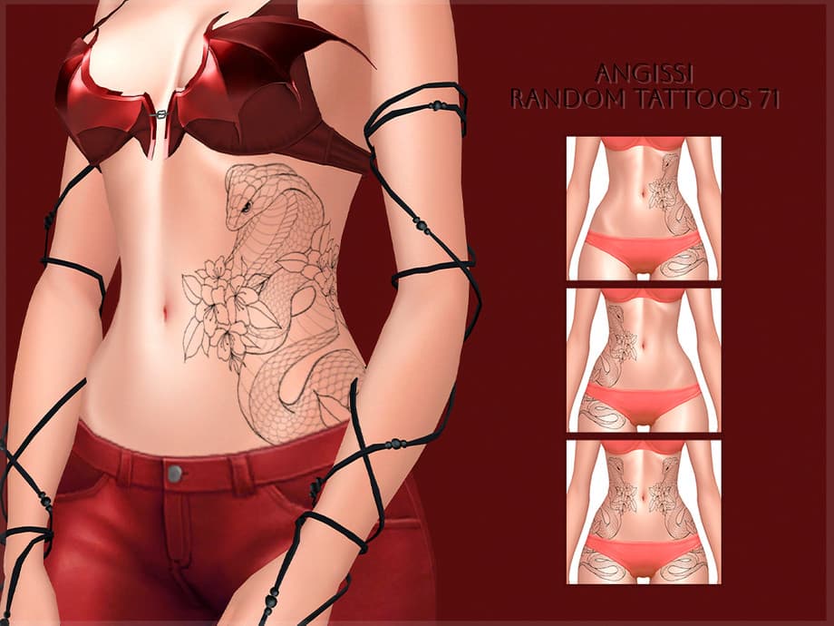 Тату Random tattoos 71